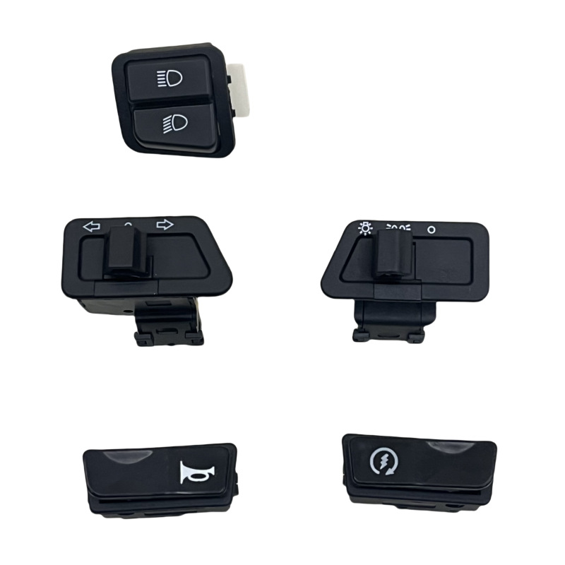 Fábrica directa scooter eléctrico cinco interruptores de motocicleta eléctrica pequeña arena altavoz de arena interruptor de atenuación