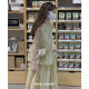 Summer Unheard of Flower Name Short-sleeved French Elegant Girly Style Double Cake Skirt Simple Gentle Style Dress