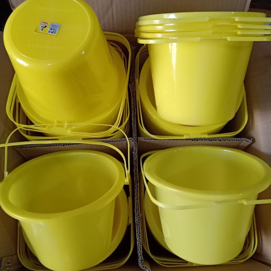 抗摔塑料小桶（颜色随机）|油漆桶水桶
