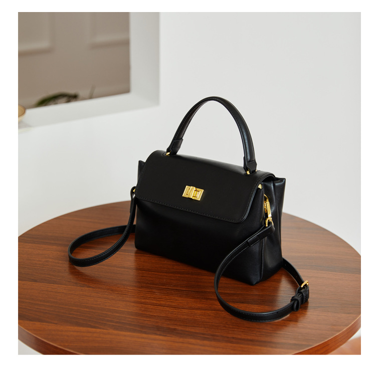 Small Square Crossbody Bag Women's Shoulder Bag Soft Leather_voghion.com
