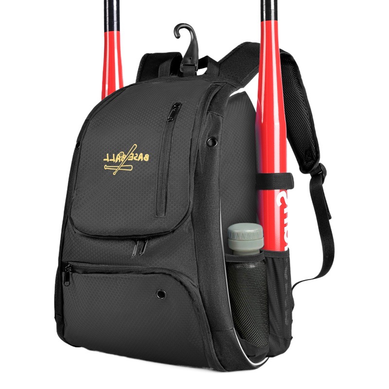 Transfronteriza en stock equipo de softbol mochila de béisbol de gran capacidad mochila de almacenamiento de artículos deportivos impermeable multifuncional