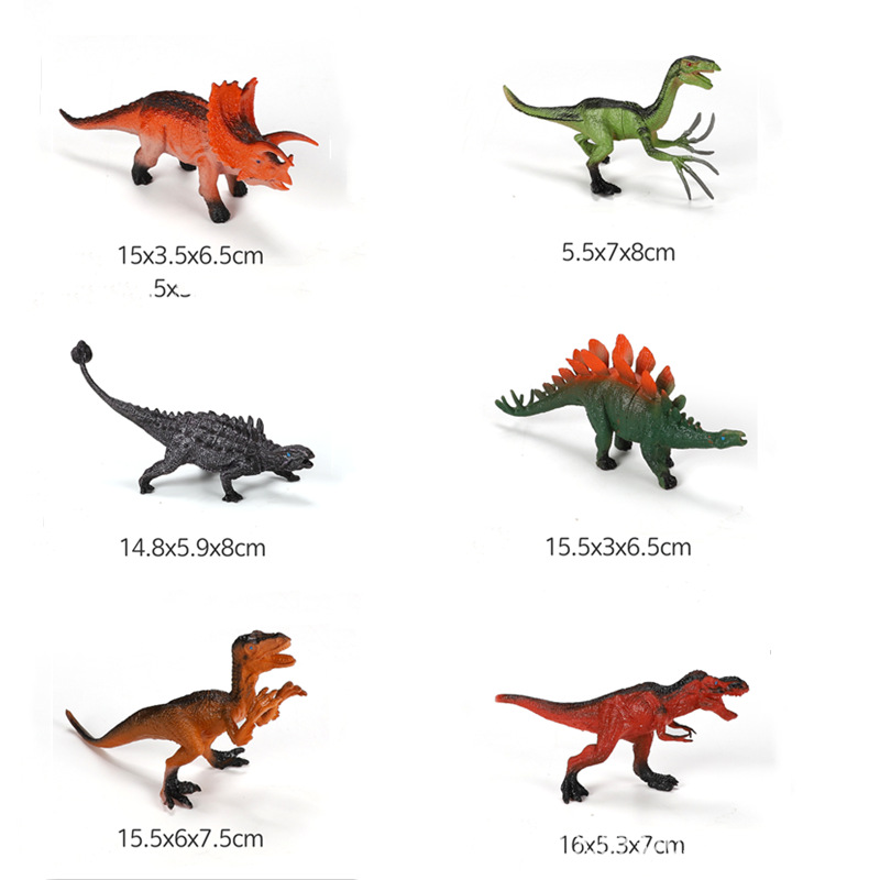 Modelo animal transfronterizo Zoológico para niños dinosaurio juguete traje simulación animal Marina pequeño insecto modelo