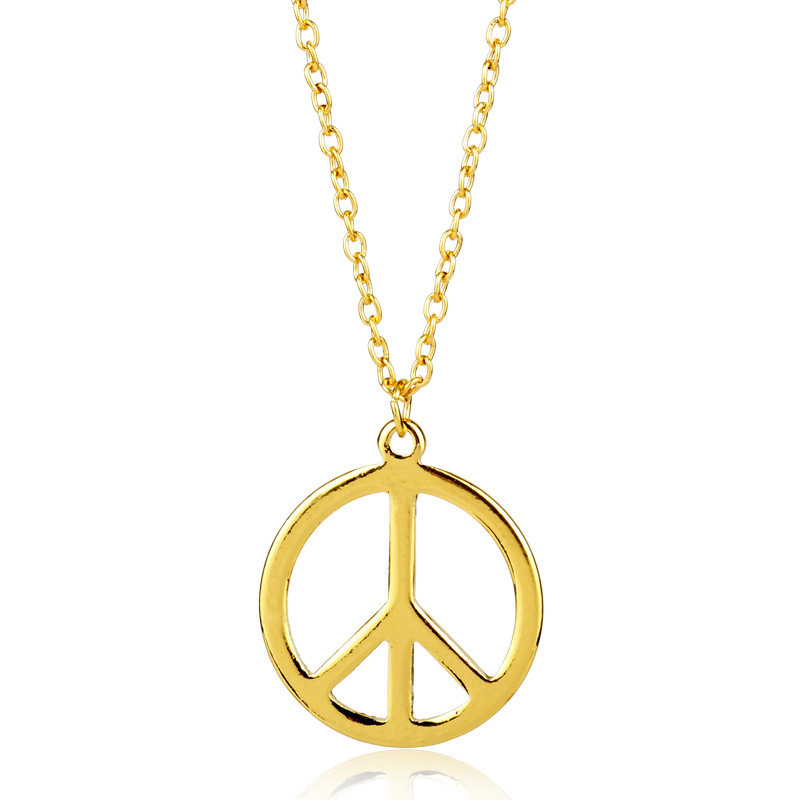 Simple Style Geometric Alloy Plating Unisex Pendant Necklace 1 Piece