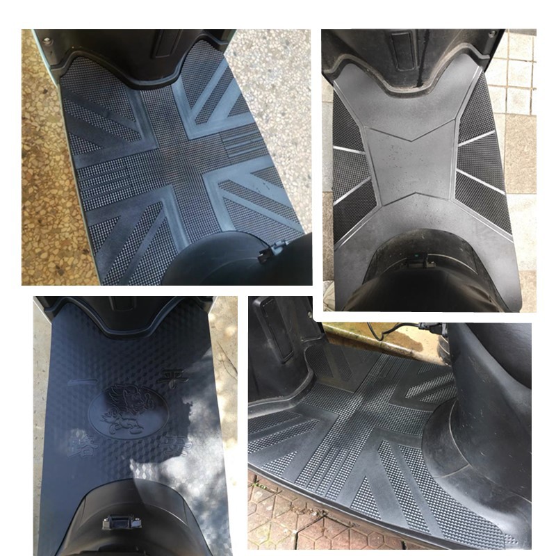Electric Vehicle Foot Pads Little Turtle King Foot Pedal Leather Extended and Thickened Waterproof Anti-Slip Simple Little Sheep Turtle Five Pedals
