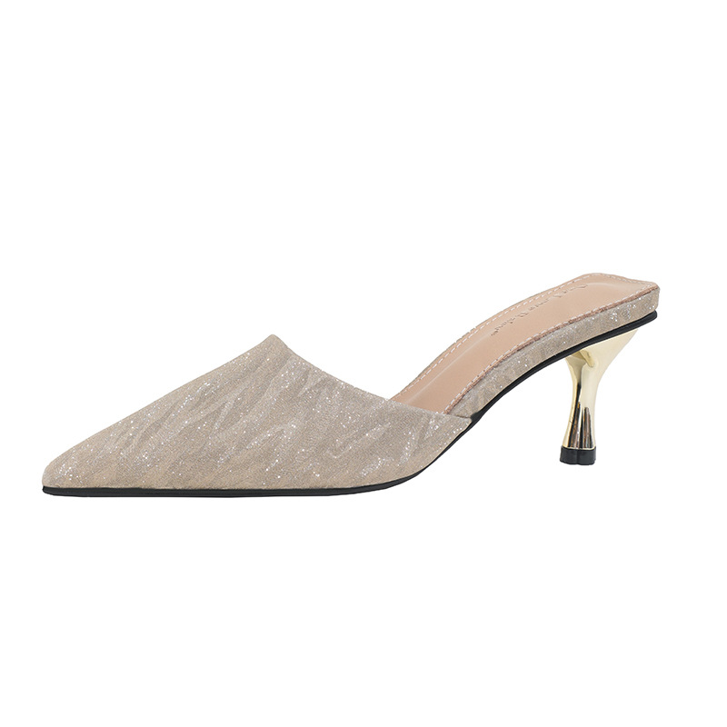 2026 spring and summer new style sheepskin stiletto heel women's…