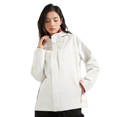 Outdoor jacket for men and women in spring and autumn new windproof, waterproof and breathable outdoor single-layer travel mountaineering clothing with logo printing
