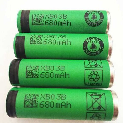 Brand new Sony 14500 lithium battery 3.7V680mAh charging No. 5 electric toothbrush mouse flashlight special