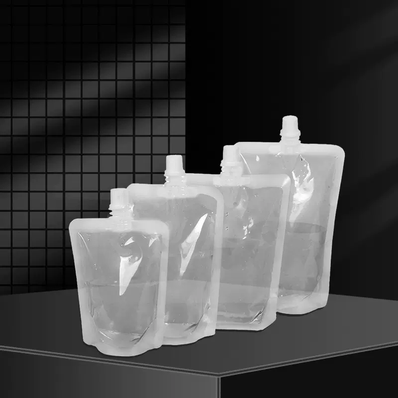 透明袋豆浆酸奶牛奶一次性吸嘴袋无毒环保食品包装袋食品级小包装