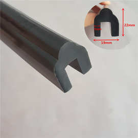 硅胶异型平板灰色硅胶发泡条密封条防撞条耐温耐老化