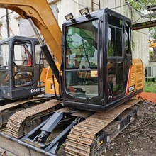 Used mini crawler excavator with shovel blade 7t SANY75C dig