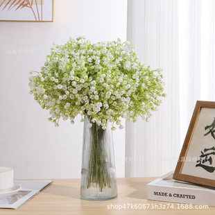 [仿真满天星新娘婚庆家居装饰ins风手捧花束满天星仿真花假花摆件]