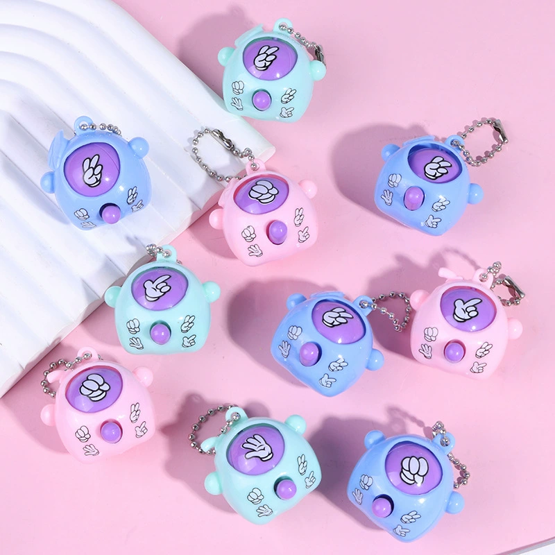 TikTok трендовый брелок-яйцо "камень-ножницы-бумага" с меняющимся лицом, гашапон, креативный подарок, в наличии, прямая продажа