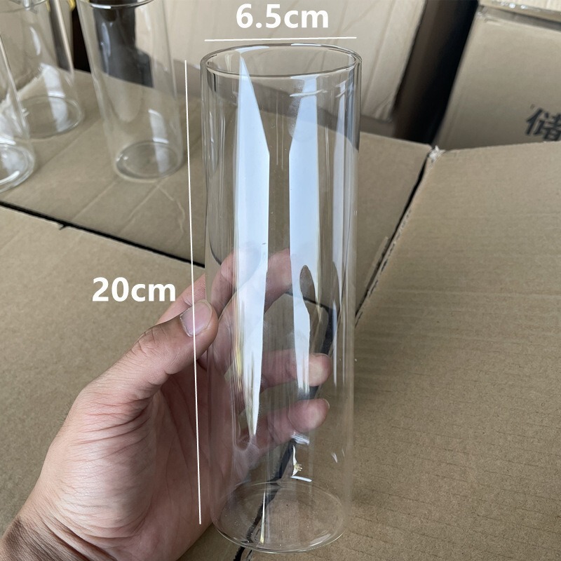 スポットヨーロッパの家庭用家具ガラスキャンドルカップ結婚式レストランキャンドルホルダーシンプルな高ホウケイ酸ガラスキャンドルカップ|undefined