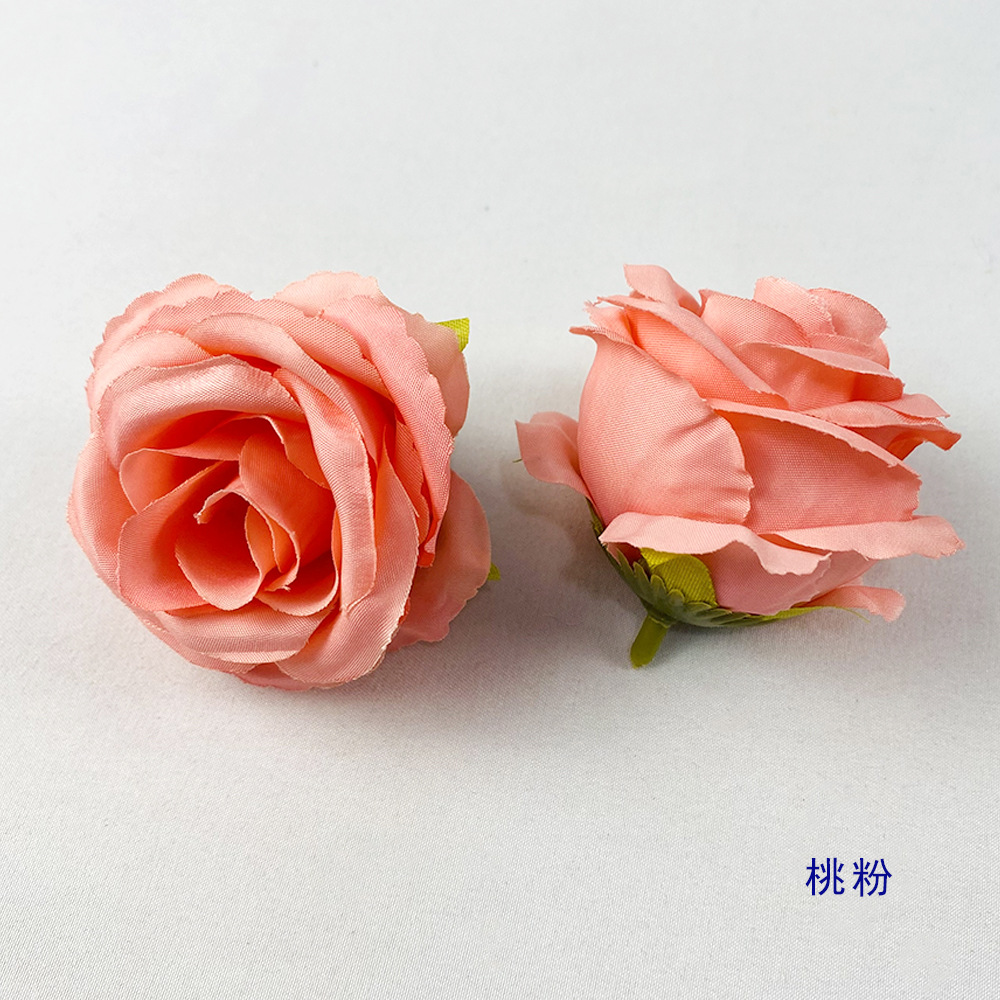 Simulación camellia nueva decoración de estilo chino decoración de boda DIY decoración de cabello flores falsas con regalo de mano 6cm props de disparo de flores