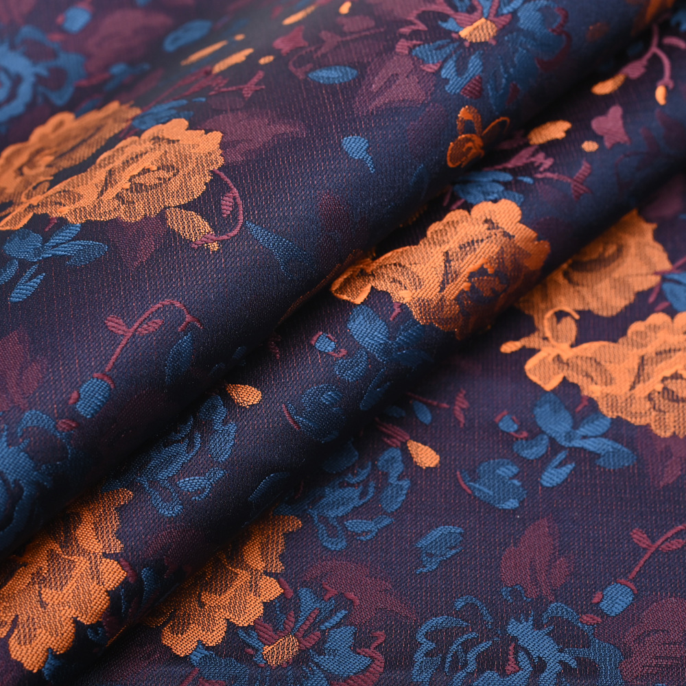 新款色织提花领带面料领结布料 时尚滕花领带面料厂家批发