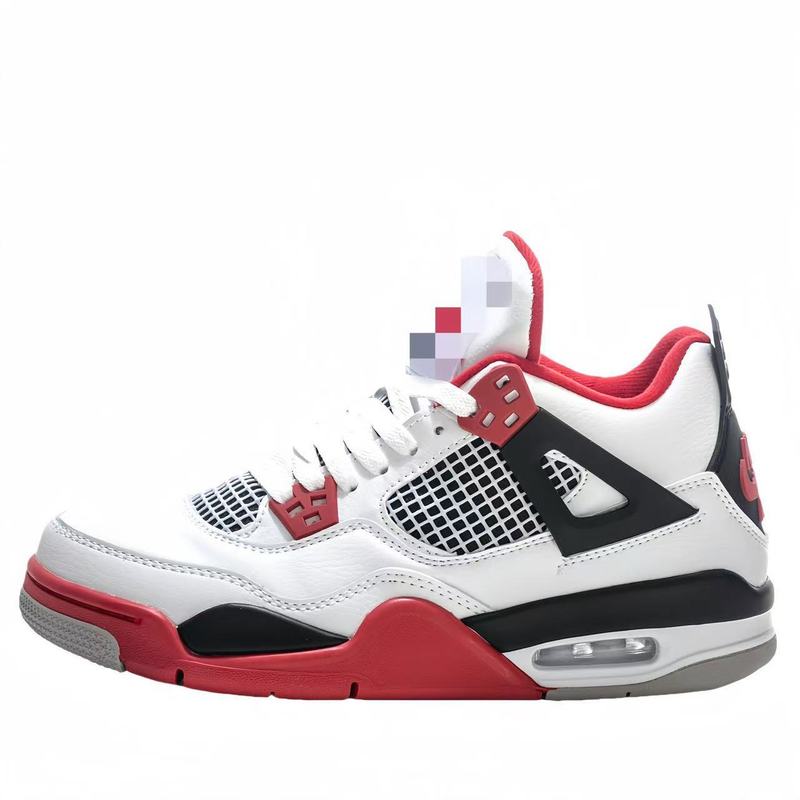 ハーフサイズの男性用と女性用のAJ4バスケットボールシューズ、学生用、ホワイトセメント、ブラック、ブルー、ナイト、オレンジ、ブラウン、ブラック、レッド、ブルズ、ミッドトップメンズシューズ|undefined