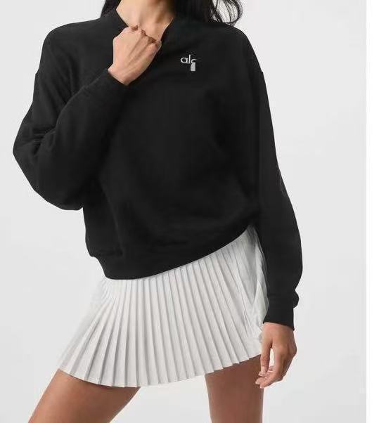 ALO 2025 otoño nuevo logotipo simple pantalones deportivos casuales de algodón para hombres y mujeres image 11