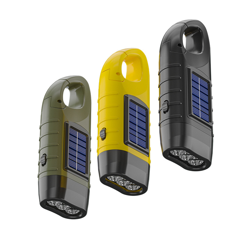 CS-109 수동식 발전 손전등 [녹색]