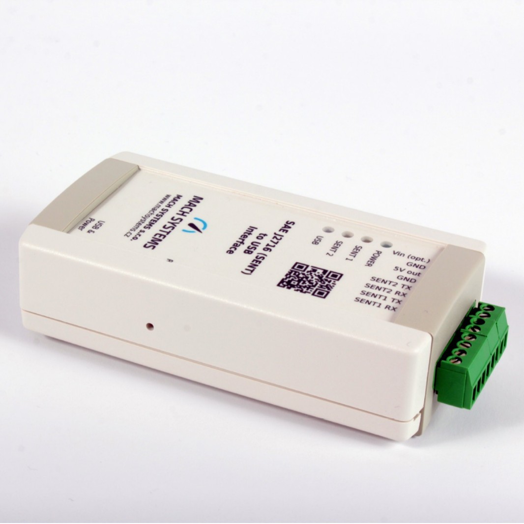 SENT转CAN 网关 SENT转RS-232 工业网关 协议转换MACH网关