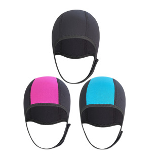 2.5mm diving headgear swimming cap neoprene sunscreen warm diving cap surfing winter swimming warm diving headgear