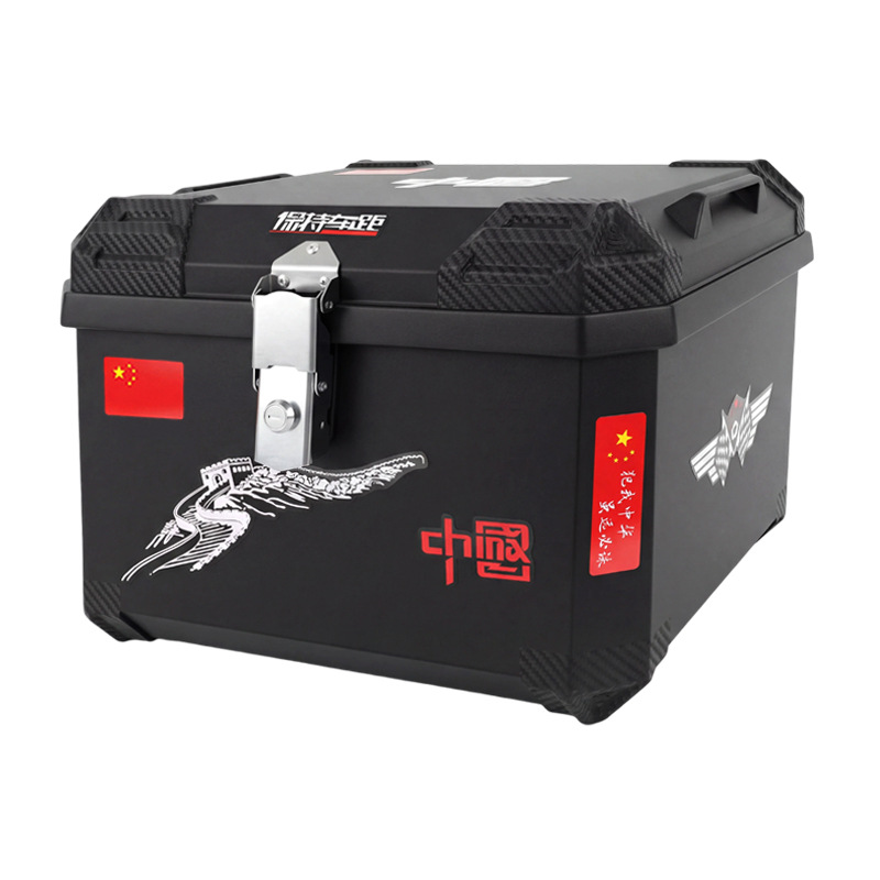 Baja trasera de automóviles eléctricos, motocicleta, coche de batería, caja trasera general, caja de almacenamiento, caja cuadrada grande, caja para llevar