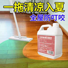 鸿鹏发艾草拖地花露水清香大桶大容量卫生间抑菌驱蚊厕所速干