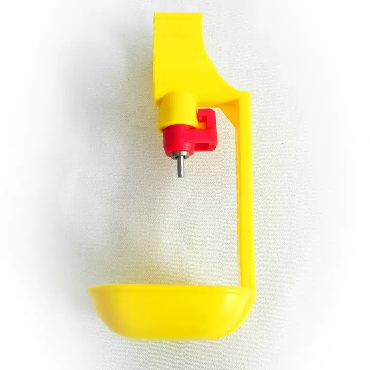 鸡用一体乳头吊杯饮水器塑料防漏喂水器养鸡专用饮水设备