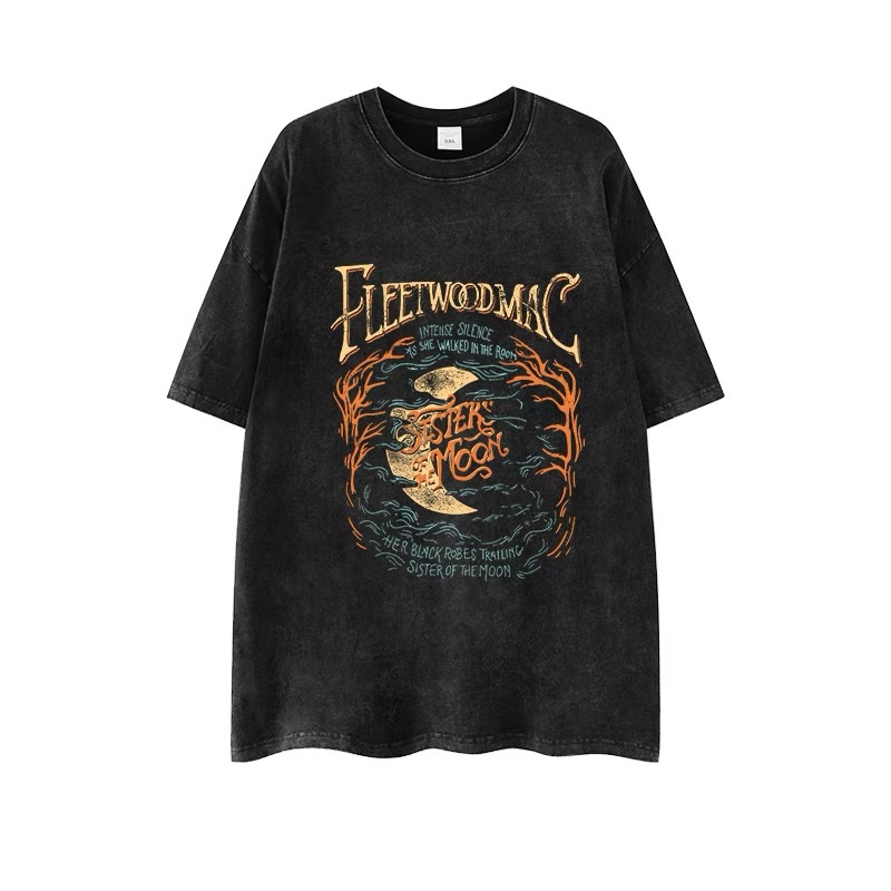 Camiseta retro manga corta