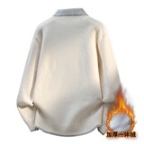 2026年秋季圆领宽松型青少年运动针织衫长袖厚款透气罗纹底摆，男装针织衫/毛衣，星座614