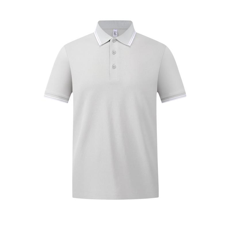 Camiseta de polo de tamaño grande personalizada camiseta de trabajo transfronteriza camiseta cultural bordada logotipo impresa algodón vestido de trabajo de manga corta personalizado