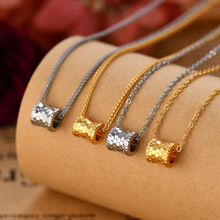 蜂巢小蛮腰CNC工艺路路通吊坠肖邦项链女 TikTok直播专供货源工厂