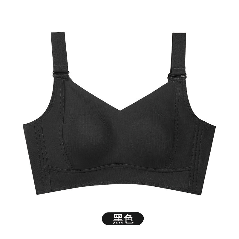 秘画内衣旗舰店大胸显小塑身调整型同款透气无痕防下垂文胸全罩杯|undefined