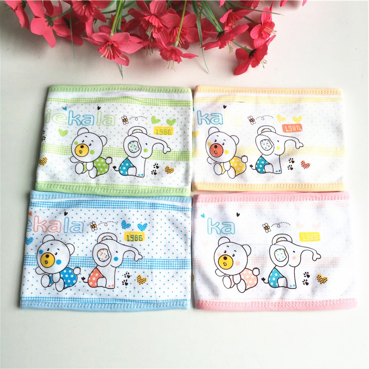 Yijiekala algodón bebé vientre circunferencia pequeño noble bebé doble capa de algodón vientre circunferencia cinturón de protección del vientre