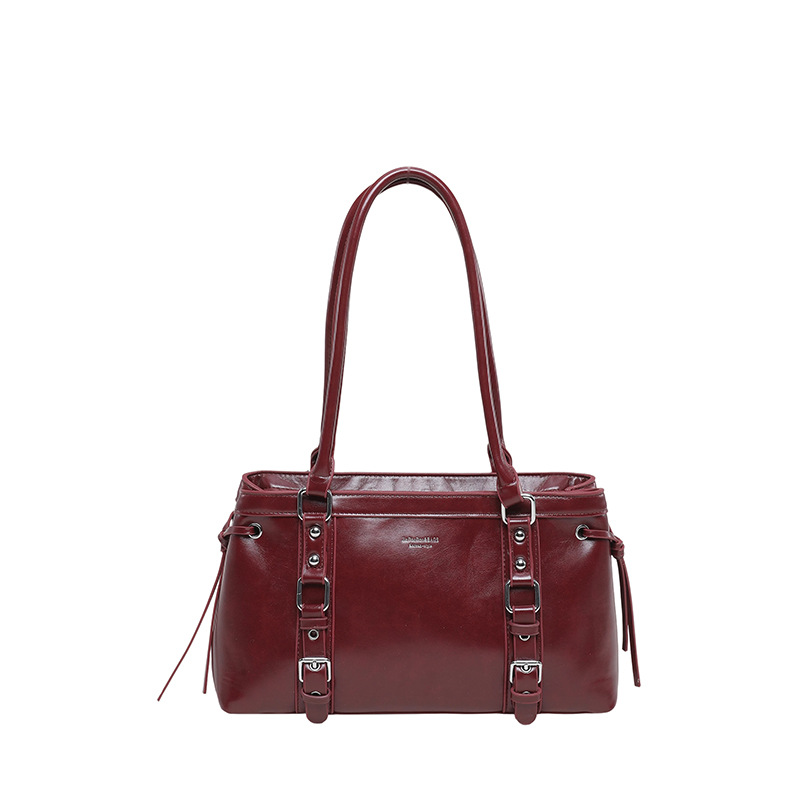 Bolsas de brazo coreanas lujosas retro 2026 verano nuevo estilo británico temperamento versátil bolsas de hombro de moda