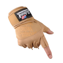 美國SCHIEK健身手套半指舉重啞鈴 青年器械訓練護腕健身運動手套