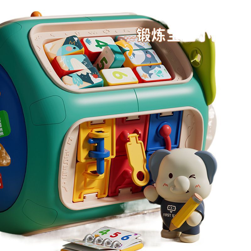 장난감 몇 달 이상 어린 아이들을위한 조기 교육 남녀  1 세 어린이 육면체