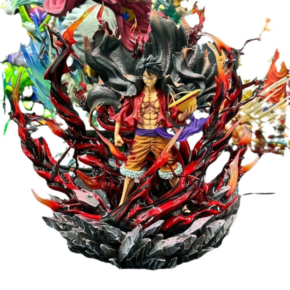 Overlord цвет Лuffy One Piece рука ручная Guo Guoshima Господство Луффи плюшевый Tide игра dekor