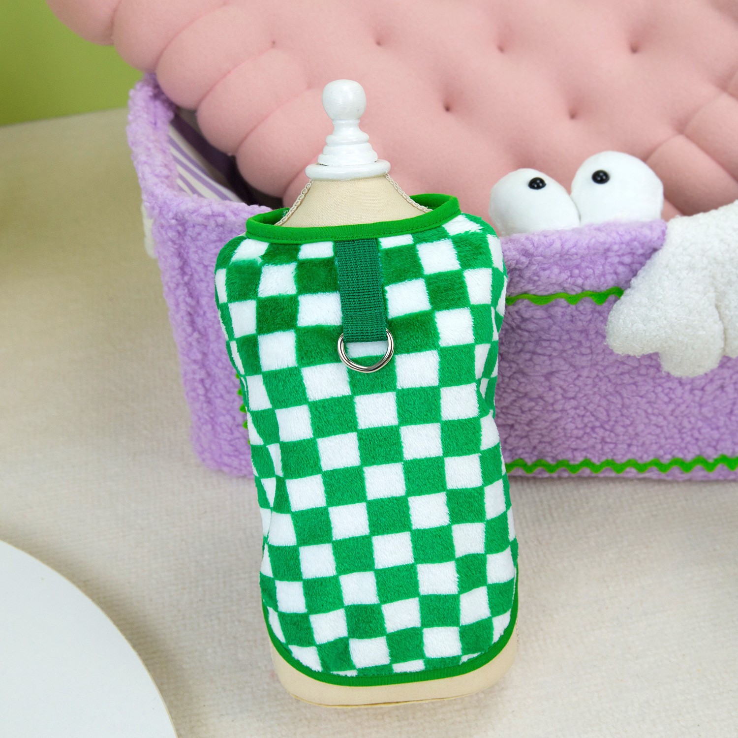 2024 primavera y otoño ropa de invierno de dos patas de dibujos animados ropa de mascotas gatos Teddy perros ropa de perro al por mayor transfronteriza