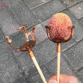 昌易批发 荔枝固定托水果鲜花花束包装果冻草莓包花神器花艺材料