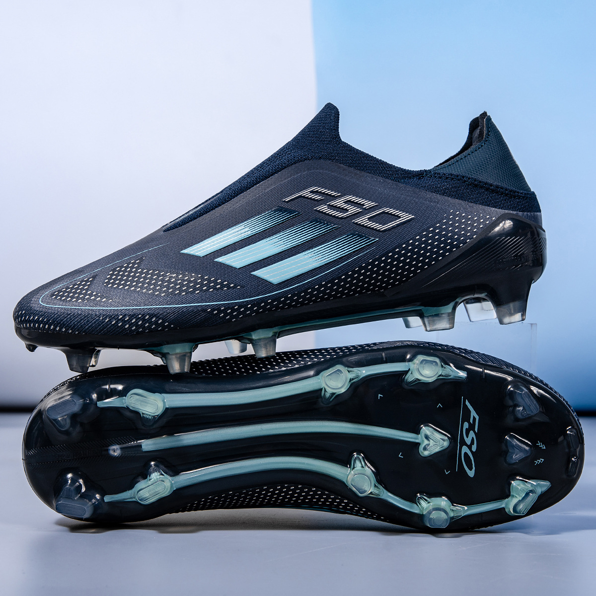 Zapatos de fútbol de corte bajo para hombre, mujer y jóvenes, zapatos de entrenamiento para césped artificial, transpirables, antideslizantes y resistentes al desgaste