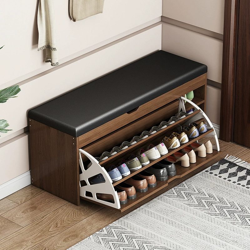 Входная дверь обуви Пеленальный табурет бытовой сидя обувной шкаф табурет встроенный обуви стойки мягкий мешок подушки входная дверь обуви носить табурет