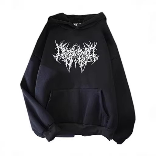 Y2K Grunge Gothic Graphic Hoodie Women Harajuku Aesthetic Hip Hop Long Sleeve Oversized Sweatshirts Street Y2K Grunge Gothic Graphic Hoodie Women Harajuku Aesthetic Hip Hop Long Sleeve Oversized Sweatshirts Street