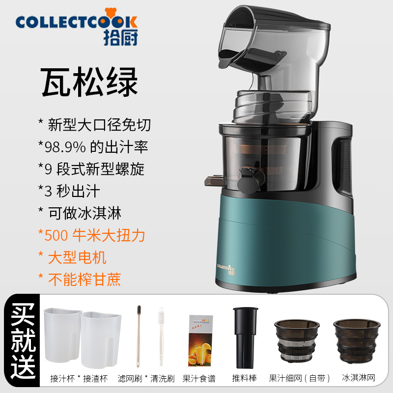 榨汁机渣汁分离家用水果全自动小型多功能果汁机炸果蔬果肉原汁机|undefined
