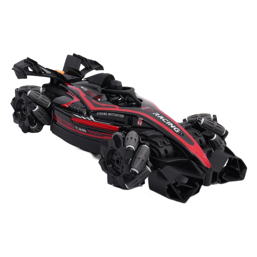 Tiktok hot sale spray F1 remote control car 2.4g remote control car gesture induction racing car children stunt drift four-drive car