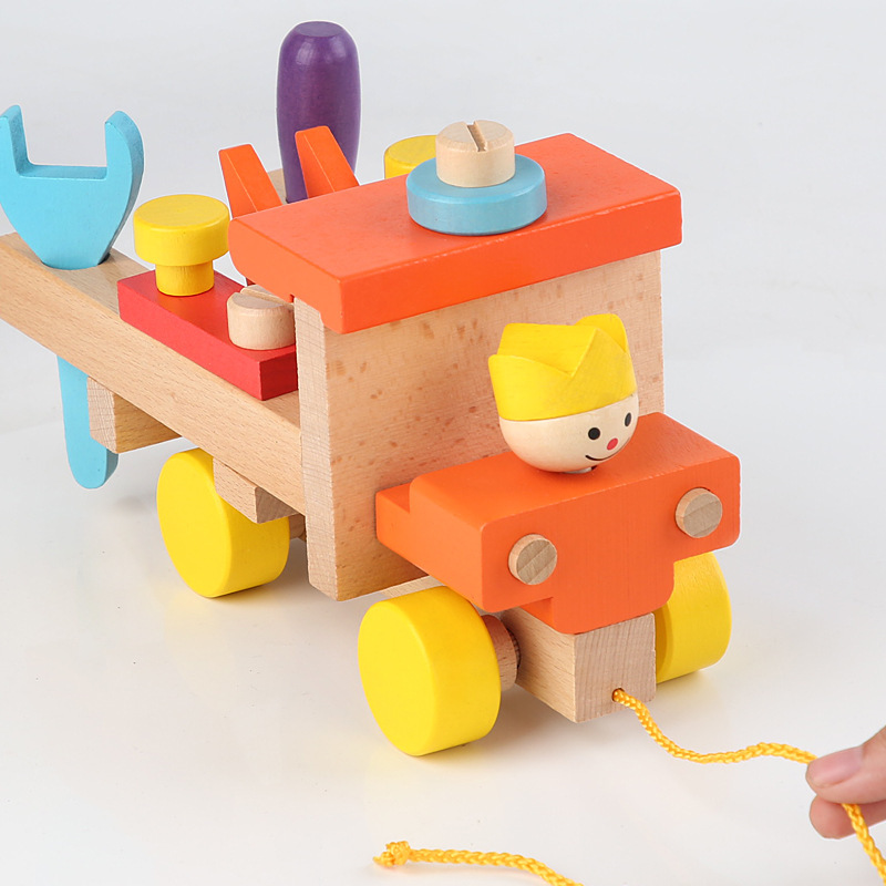 CPC Montessori niños giro tornillo forma color a juego cognitivo tuerca coche herramienta bebé educación temprana Juguetes
