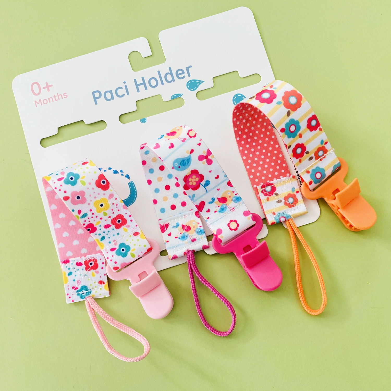 [3 упаковки] Цветная Расширенная многоцелевая Регулируемая Веревка для прорезывания зубов/Игрушка-соска, фиксированный зажим с защитой от падения/универсальный зажим