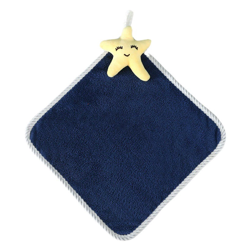 Сувенирное полотенце для рук, подвесное полотенце с героями мультфильмов, коралловый бархат, маленькое квадратное полотенце, впитывает воду и не просадку, ворс, домашняя коробка для торта для детского сада