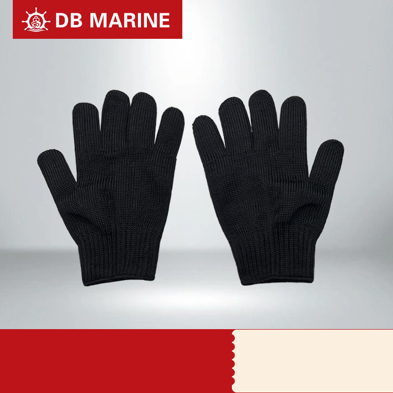 IMPA190141防割手套 5级防切割钢丝手套专业防护船用手套防刺劳保