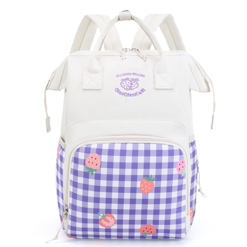 Bolsa de mamá de gran capacidad Bolsa de almacenamiento de almacenamiento de almacenamiento de almacenamiento de leche de aislamiento multifuncional Bolsa de bebé para bebés y madres al por mayor