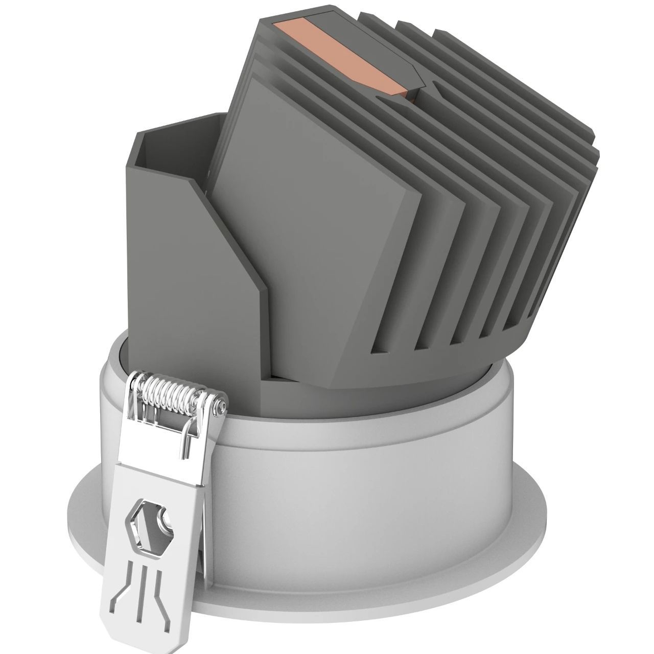 풀 스펙트럼 힐 스포트라이트 임베디드 스포트라이트 내장 메인리스 라이트 지능형 라이스 홈 스포트라이트 에너지 절약